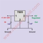 7805 Pin Configuration and Circuit